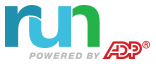 run powered by ADP